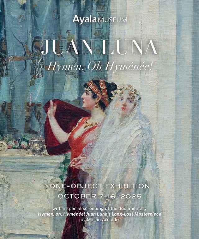 Poster for the last viewing of "Hymen, Oh Hyménée!" at the ayala museum